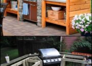 Create A Stylish Outdoor Kitchen Space With These Easy DIY Tips