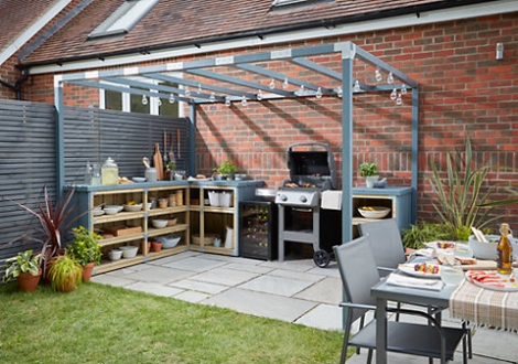 Backdate 3 How To Build An Outdoor Kitchen  B&Q