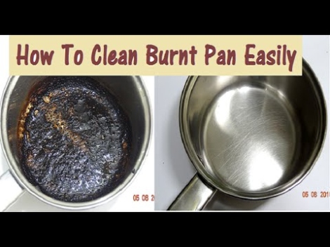 Niche Utama 1 DIY How To Clean Burnt Pan Easily Useful Kitchen Tip Easiest Way To Clean A  Burnt Pan Or Pot