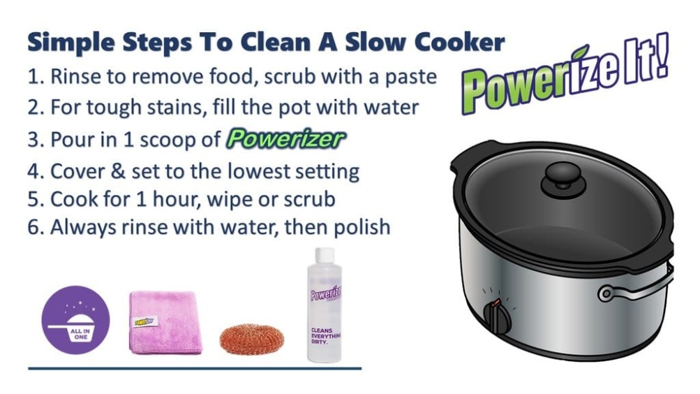 Niche Utama 1 Easy Steps To Clean Crock Pot And Slow Cookers - Powerizer