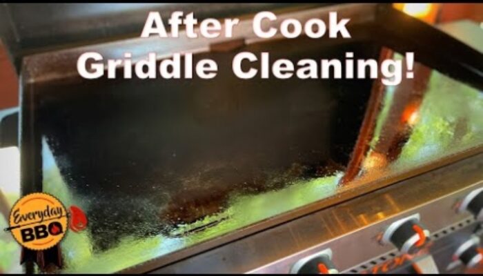 Easy Tips For Cleaning Your Blackstone Griddle After A Delicious Cookout