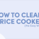 How To Clean Your Aroma Rice Cooker: A Step-by-Step Guide For Sparkling Results!