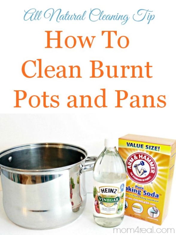 Niche Utama 1 How To Clean Burnt Pots And Pans ~ Natural Cleaning Trick - Mom  Real