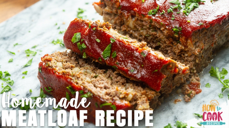 Niche Utama 2 The Best Classic Meatloaf Recipe (Recipe + Video)  How To Cook